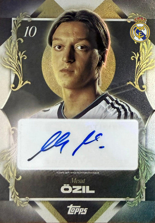 Mesut Ozil Autograph Topps Los Blancos