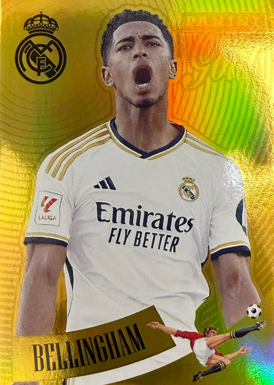 Jude Bellingham Gold Panini Tribute Real Madrid