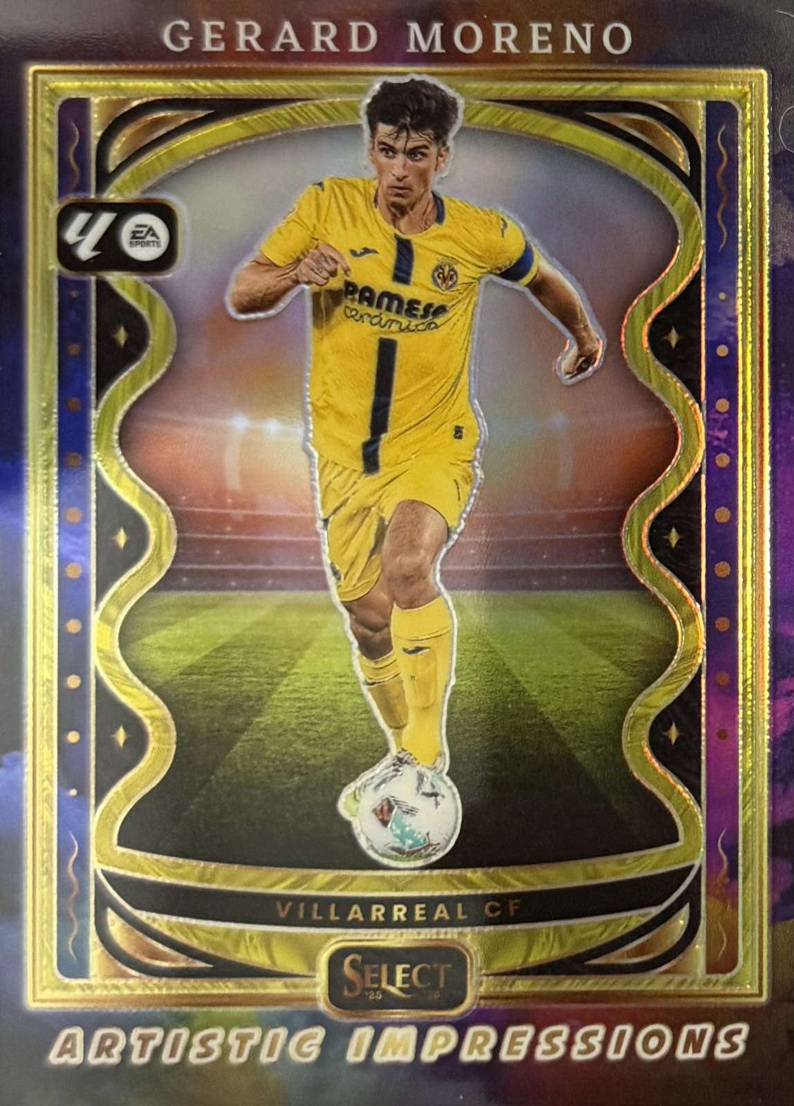 Gerard Moreno Artistic Impressions Case Hit SSP Panini Select La Liga