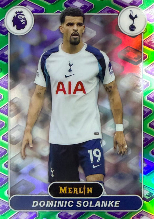 Dominic Solanke VHS Parallel Topps Merlin EPL