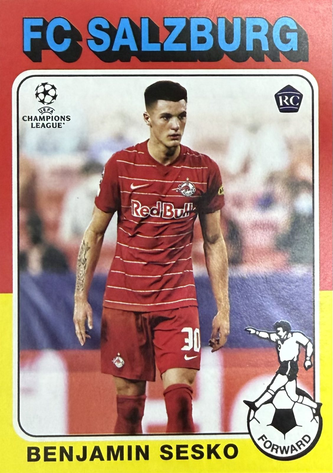 Benjamin Sesko Rookie Retro Topps UCC