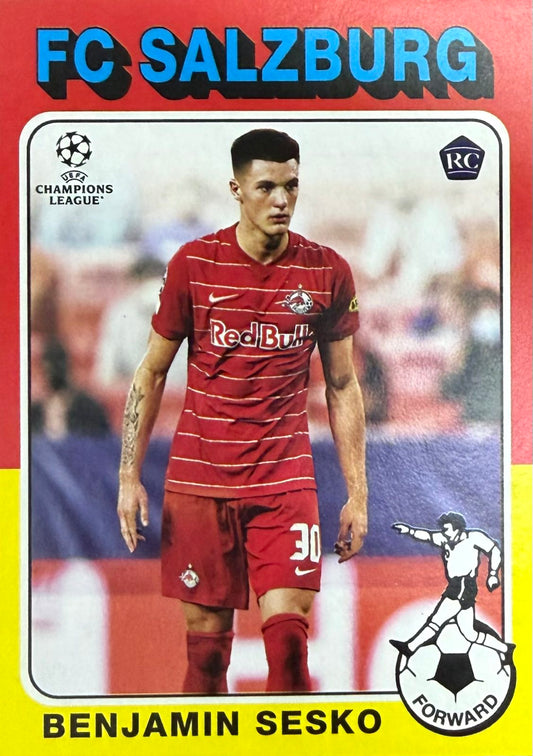 Benjamin Sesko Rookie Retro Topps UCC