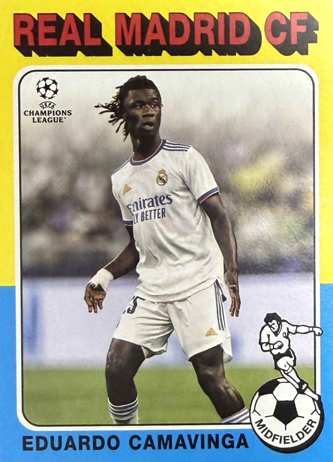 Eduardo Camavinga Retro Topps UCC