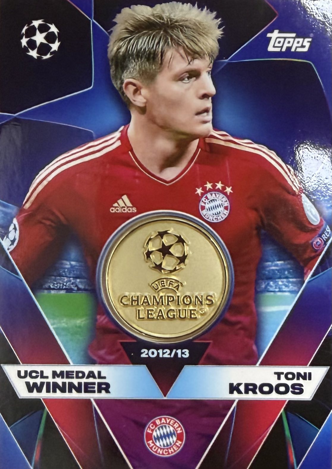 Toni Kroos Medal Winner Topps Match Attax