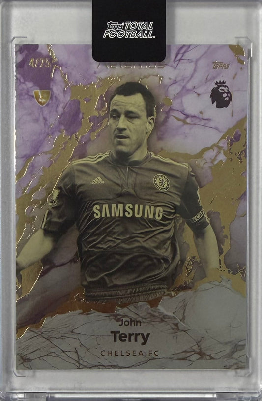 John Terry Aeternatus Numbered /25 Topps Total Football