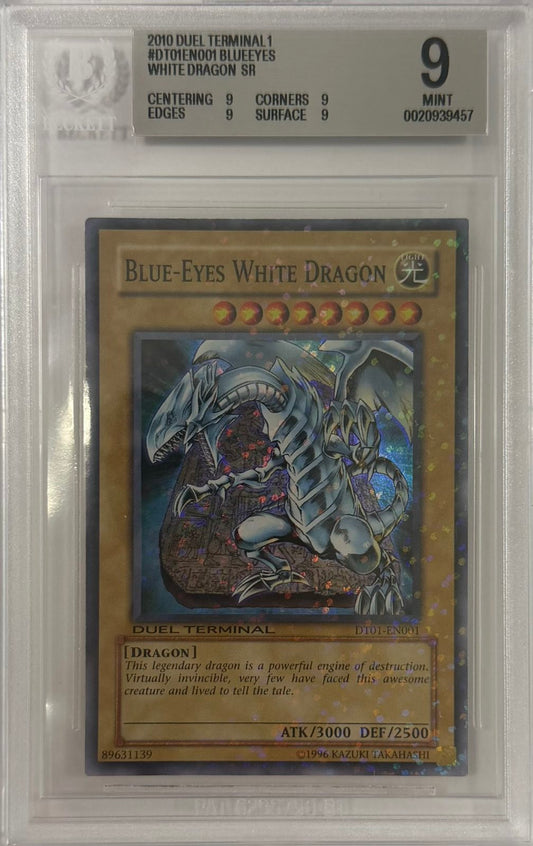 Blue-Eyes White Dragon (GRADED)(BGS)