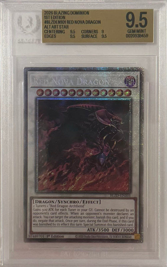 Red Nova Dragon (GRADED)(BGS)