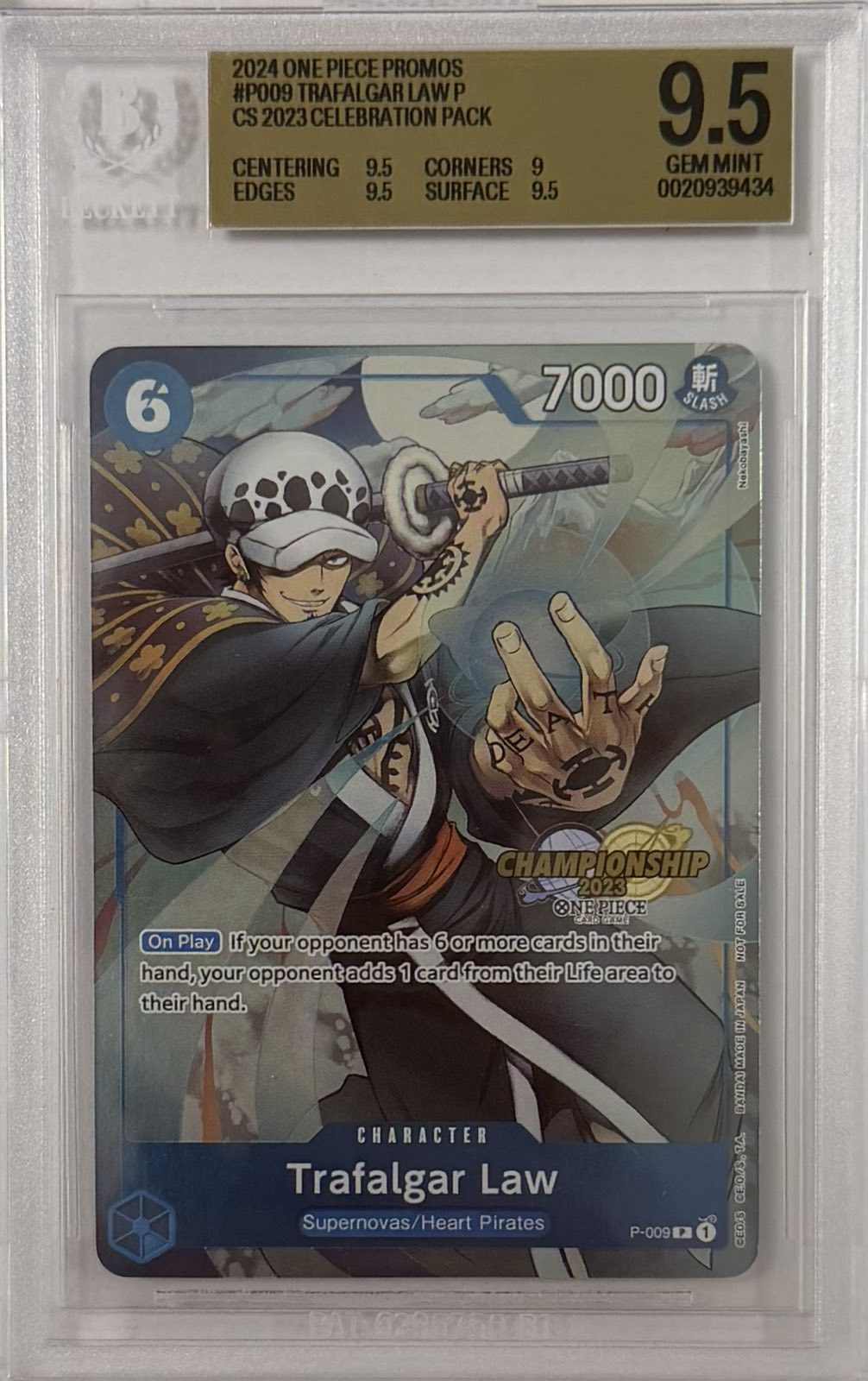 Trafalgar Law (P-009)(GRADED)(BGS)