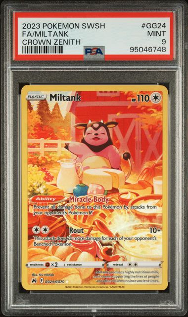 Miltank (CRZ GG24)(GRADED)(PSA)