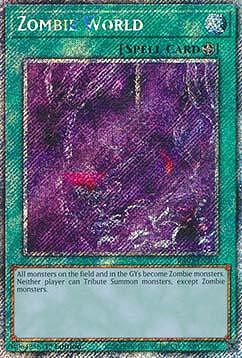 Zombie World (V.1 - Platinum Secret Rare)